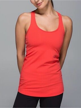 lululemon athletica Women's Cool Racerback Tank - Alarming Red